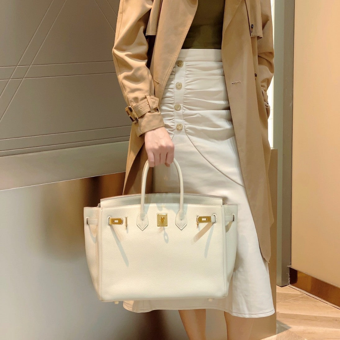 Women's Quality Retro First Layer Cowhide Lychee Pattern Bags