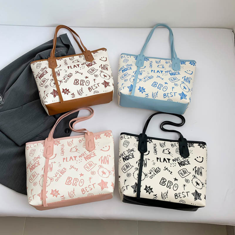 Women's Simple Elegant Large Capacity Summer Fresh Crossbody Bags