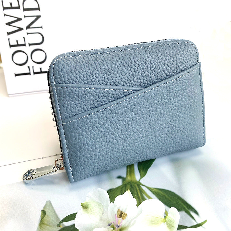 Women's Style Expanding Multiple Slots Simple Large Ladies Wallets