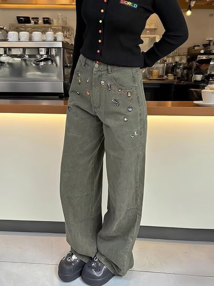 Women's Popular Lazy Literary Simplicity Casual Fashion Pants