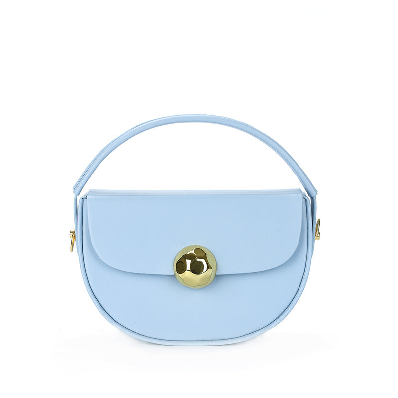 Women's Motorcycle Alligator Print Stitching Underarm Simple Handbags