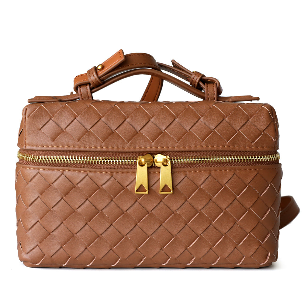 Casual Women's Summer Fashion Handmade Woven Small Square Bags