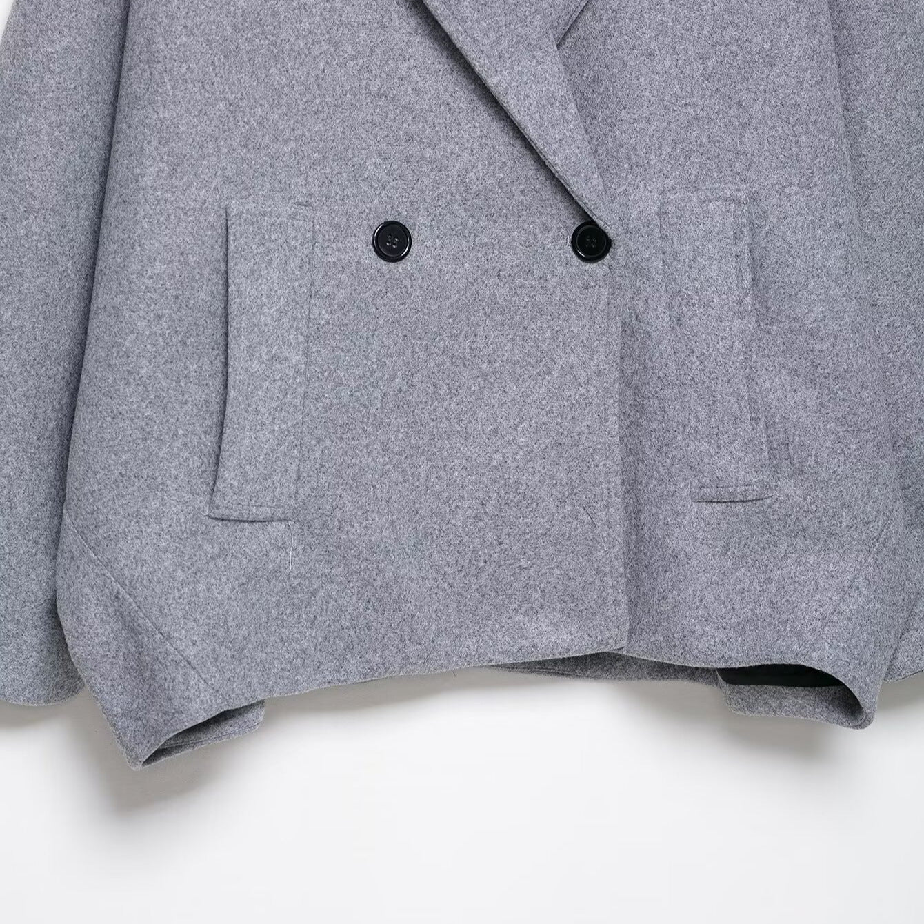 Women's Scarf Collar Classic Double Breasted Coats