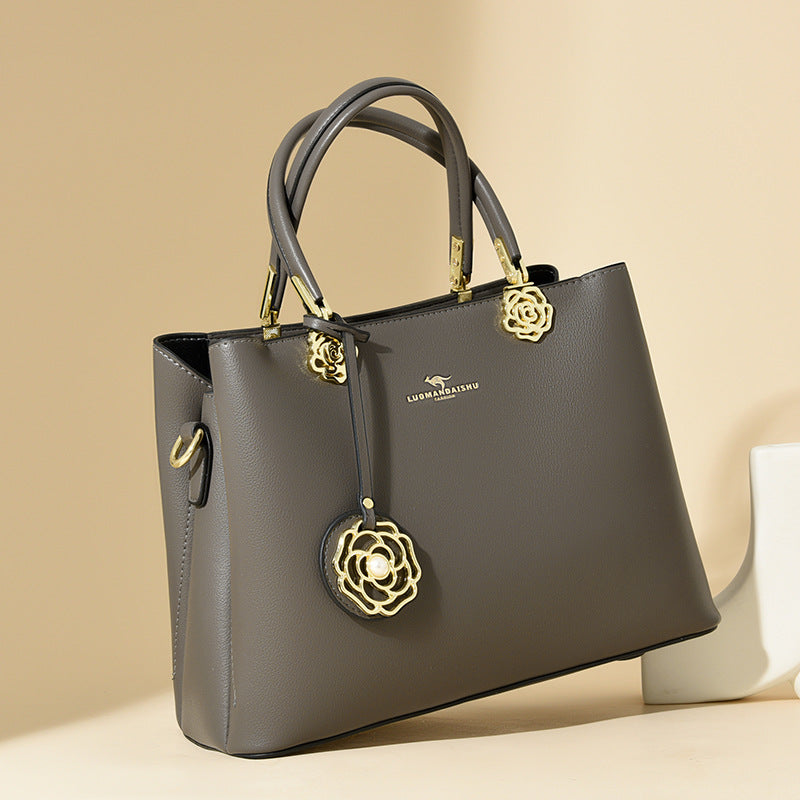 Women's Large Capacity Commuter Style Soft Fabric Handbags