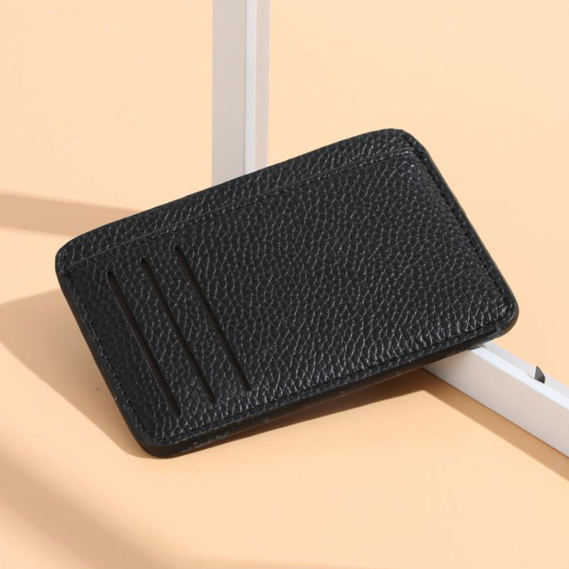 Men's Leather Multiple Slots Mini Short Card Holder
