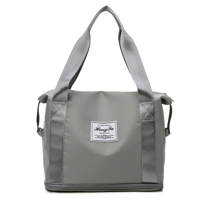 Women's Size Adjustable Dry Wet Separation Oxford Travel Bags