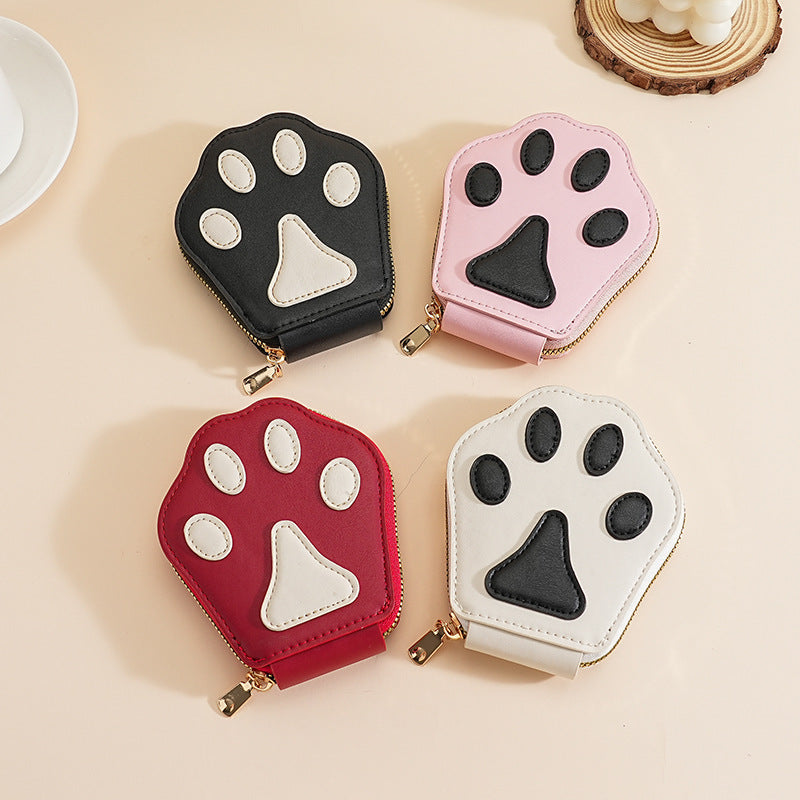 Women's Cat Palm Fashion Cartoon Light Luxury Card Holder