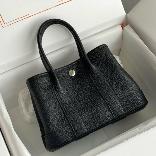 Women's Canvas Commuter Portable Leather Wide Handbags