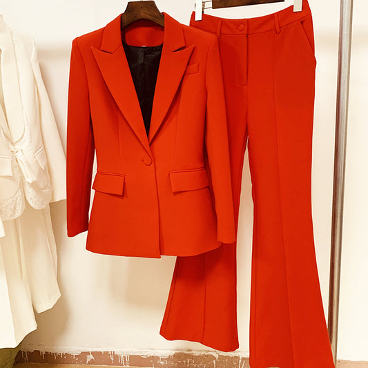 Business Wear Fashion One Button Cloth Suits