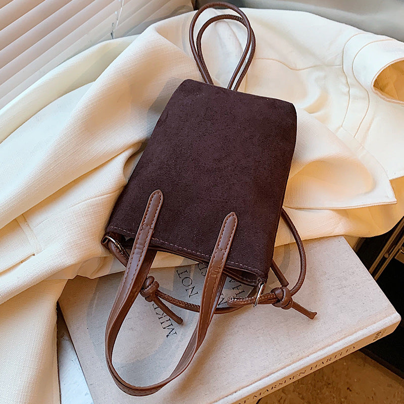 Women's High-grade Design Fashion Frosted Vintage Shoulder Bags