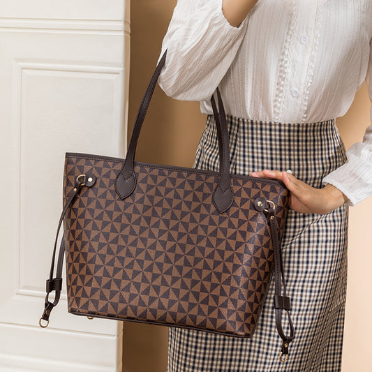 Women's Fashion Windmill Pattern Portable Large Capacity Bags