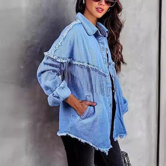 Wind Chain Rivet Street Fashion Single-breasted Jackets