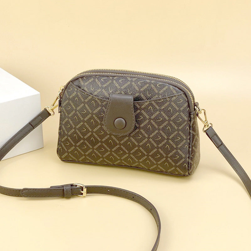 Women's Hand-held Large Capacity Mobile Mother Shell Handbags