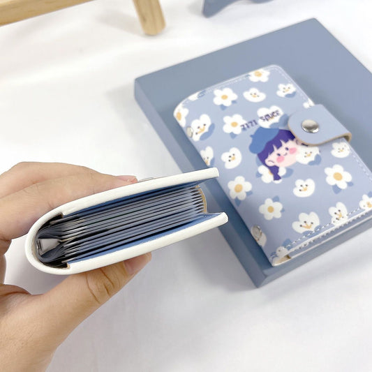 Women's Popular Cute Compact Multiple Slots Large Capacity Card Holder