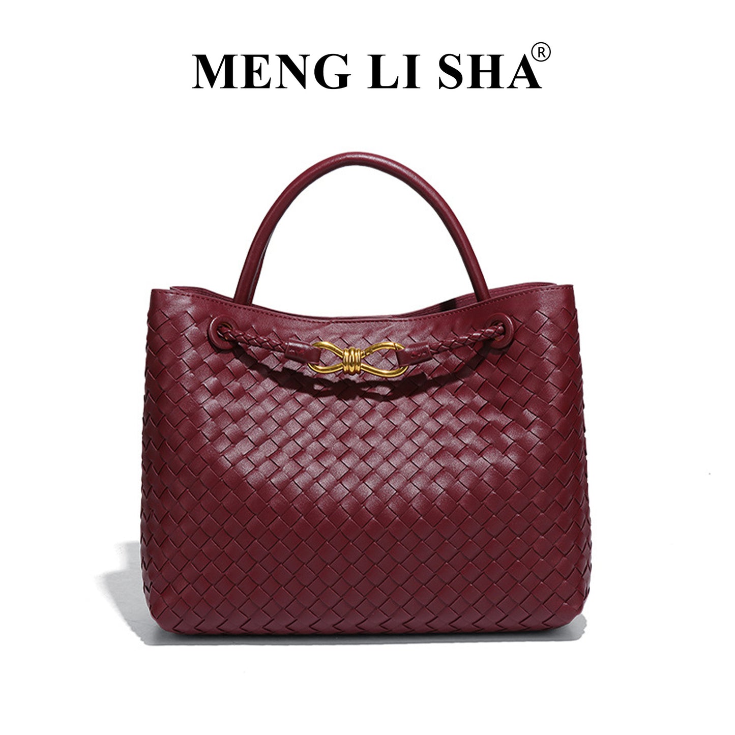 Women's Simple Graceful Handmade Woven Large Capacity Handbags