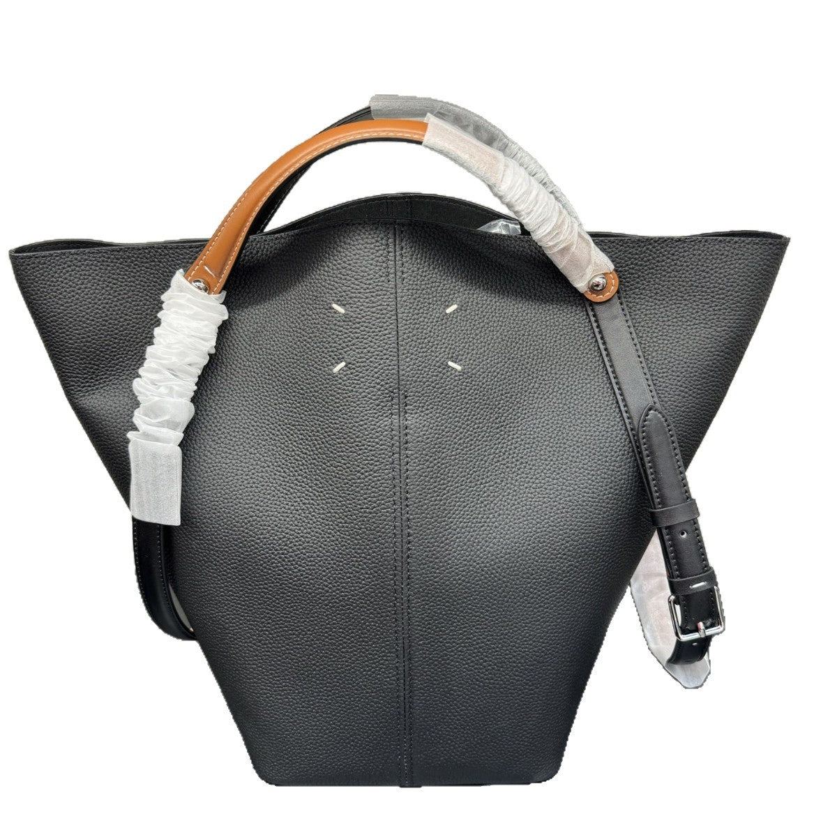 Popular Fashionable Cowhide Simple Design Portable Armpit Bags