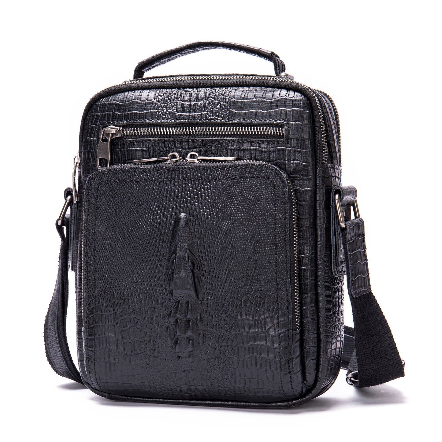 Leather Retro Crazy Horse Multifunctional Cowhide Men's Shoulder Bags