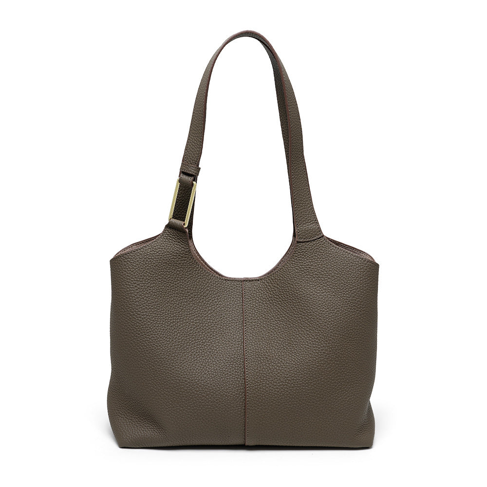 Women's High-grade Light Luxury Genuine Leather Layer Bags