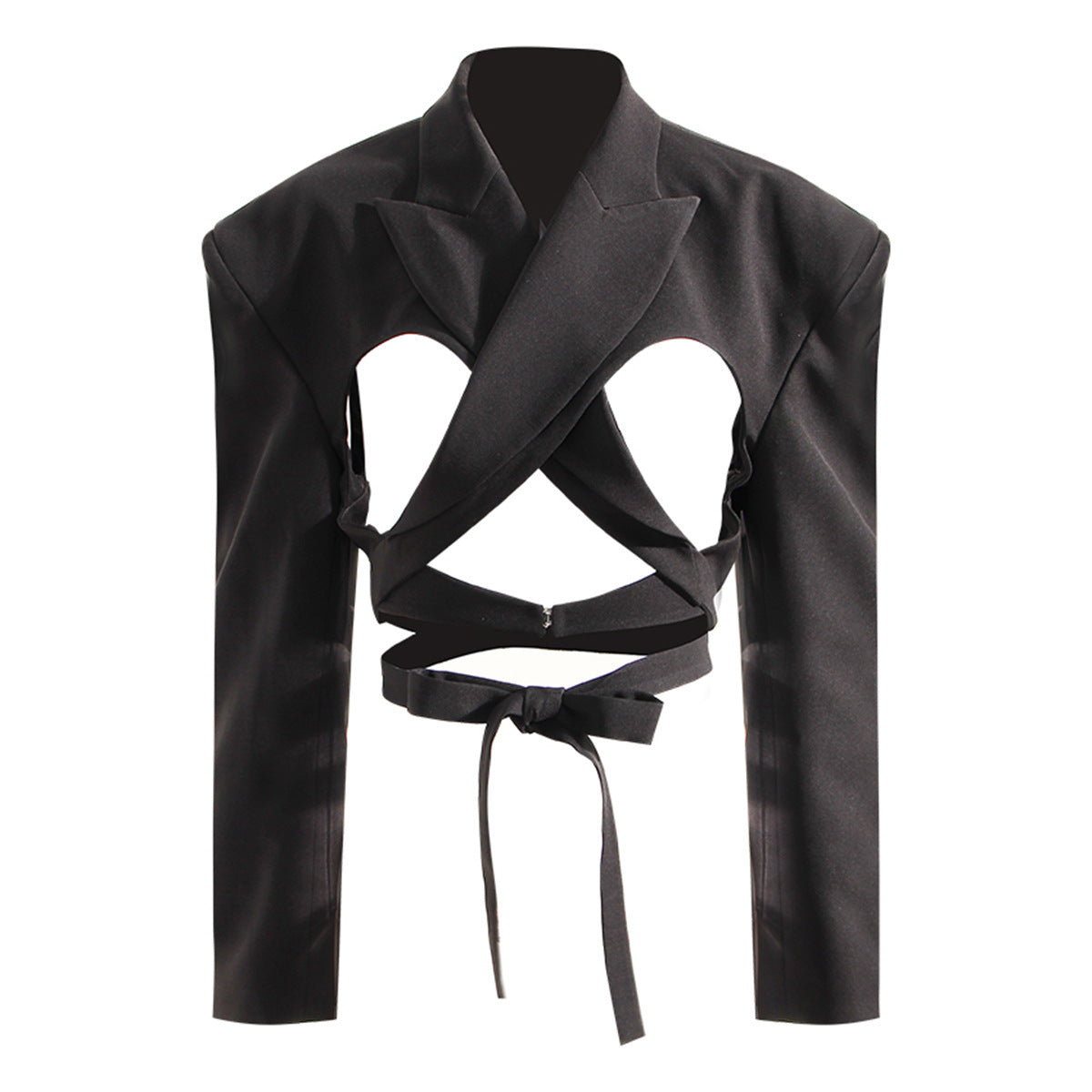 Women's Desire Hot Hollow Backless Waist High-grade Modern Blazers