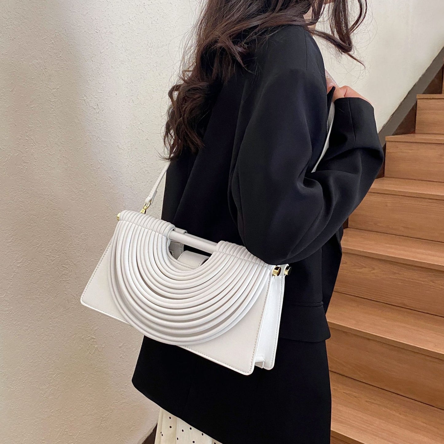 Women's Woven Clutch Fashion Personality Trend High-grade Crossbody Bags