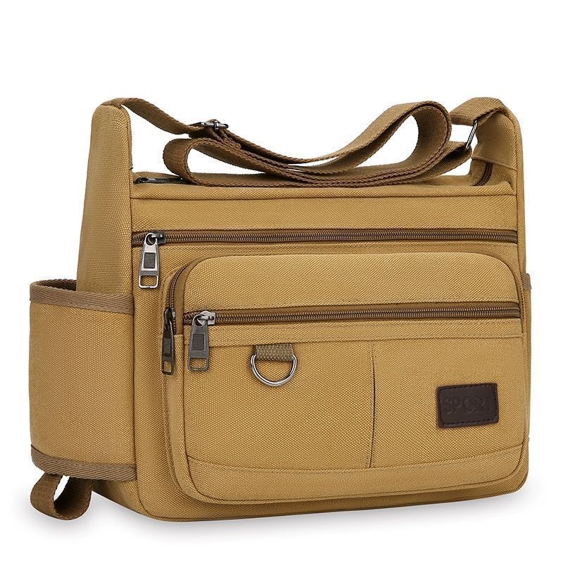 Men's Canvas Retro Large Capacity Versatile Men's Shoulder Bags