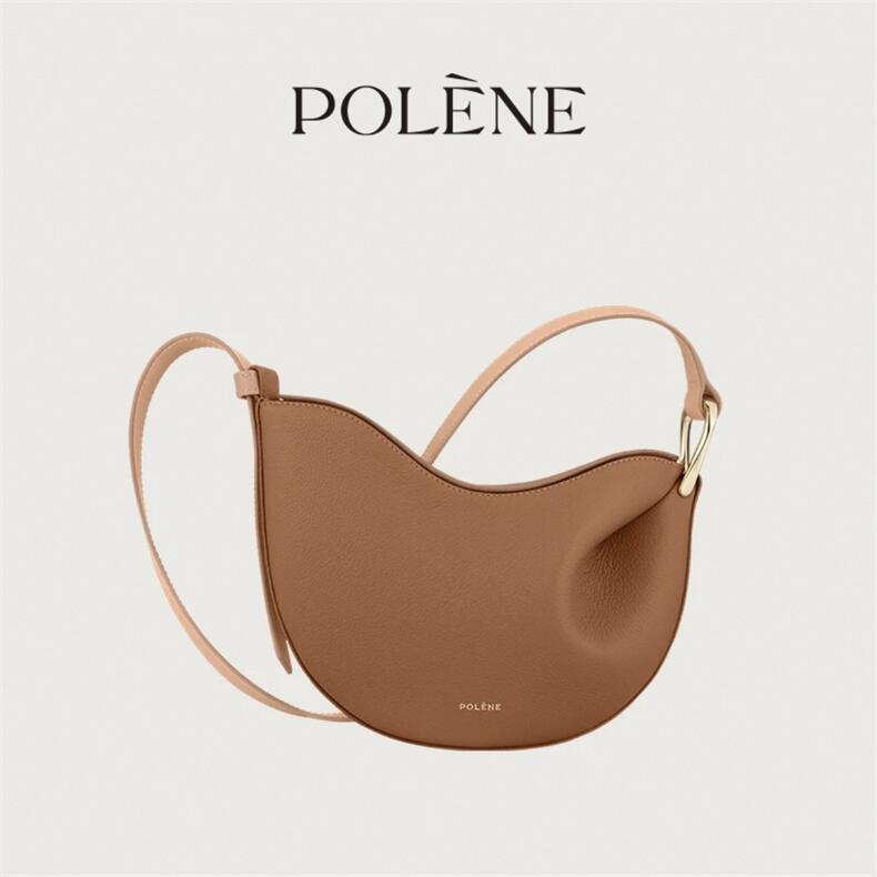 Durable Women's Pea Design Underarm Genuine Bags