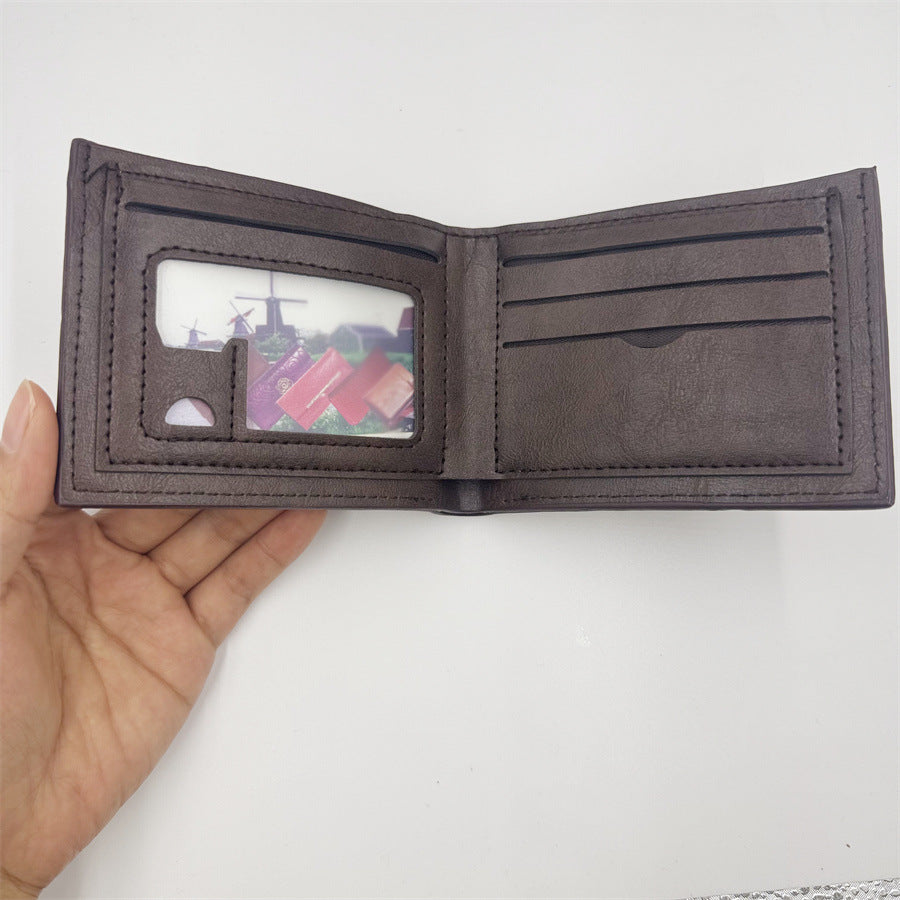 Men's New Low Price Short Fashion Card Holder