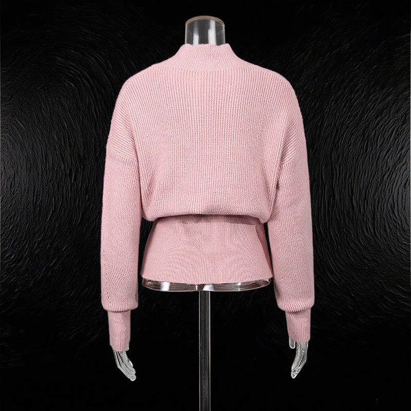 High-grade Pullover Design Metal Hollow Decorative Sweaters