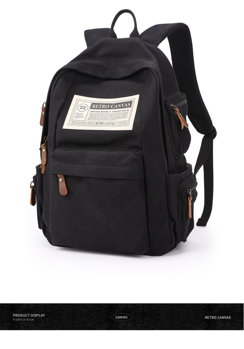 Men's Convenient Computer Leisure College Junior High Backpacks