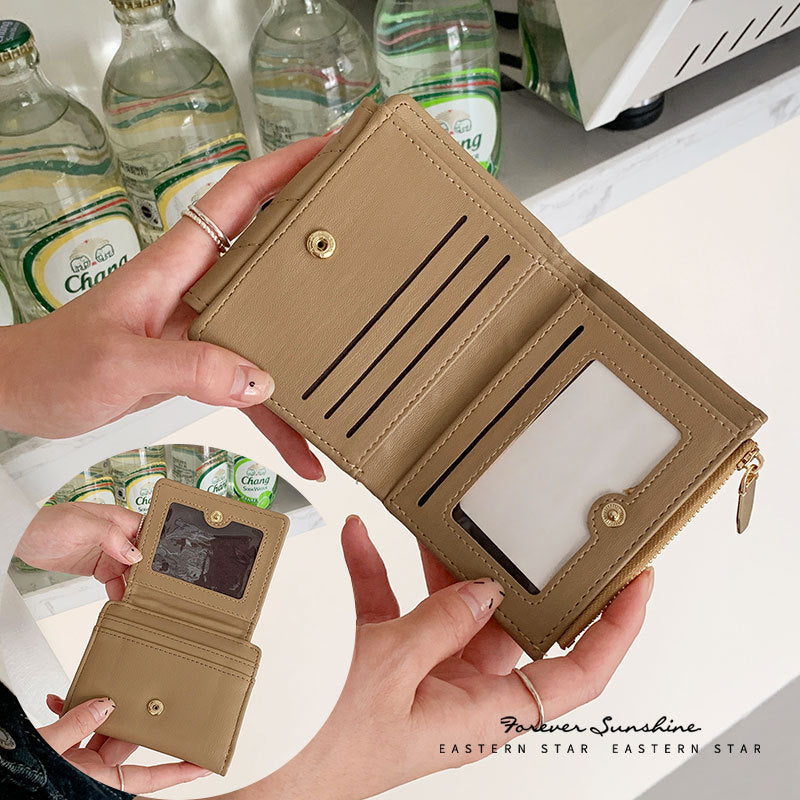 Women's Sense Large Capacity Simple Classic Style Ladies Wallets