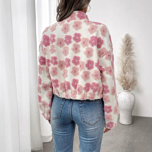 Women's Suede Zipper Temperament Commute Casual Versatile Jackets