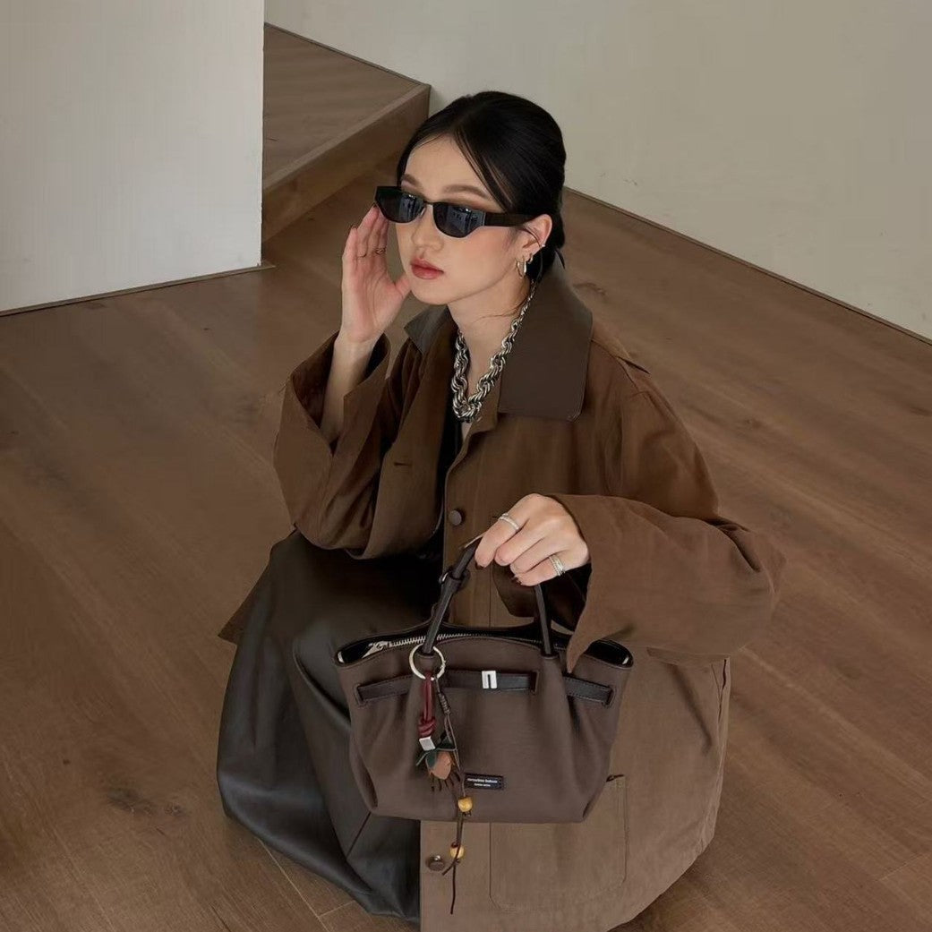 Glamorous Women's High-grade Fashionable Soft Leather Crossbody Bags