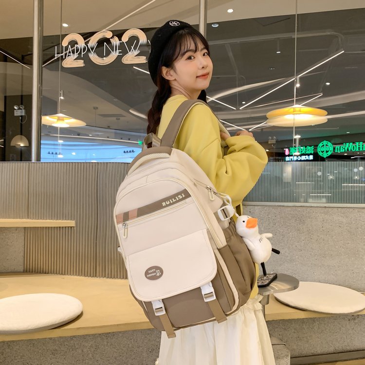 Style Versatile Campus Large Capacity For Middle School Students' Schoolbags