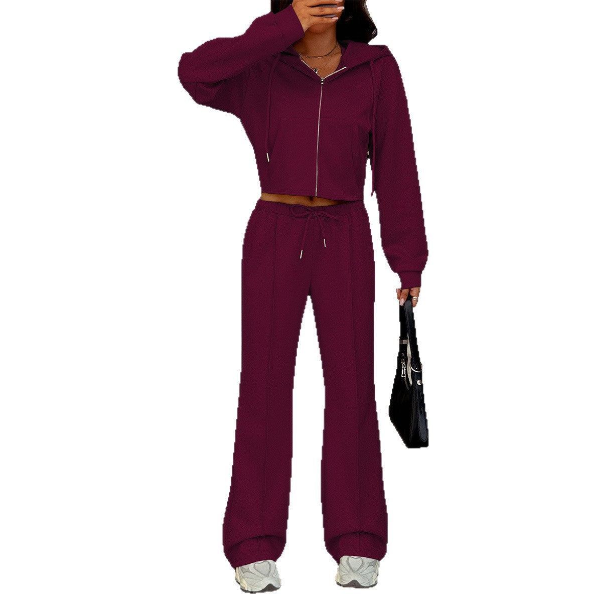 Creative Women's Leisure Vacation With Cap Fashion Casual Suit
