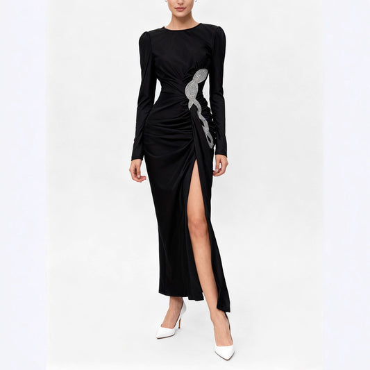 Women's Long Dress Autumn High-grade Fashion Sleeve Dresses