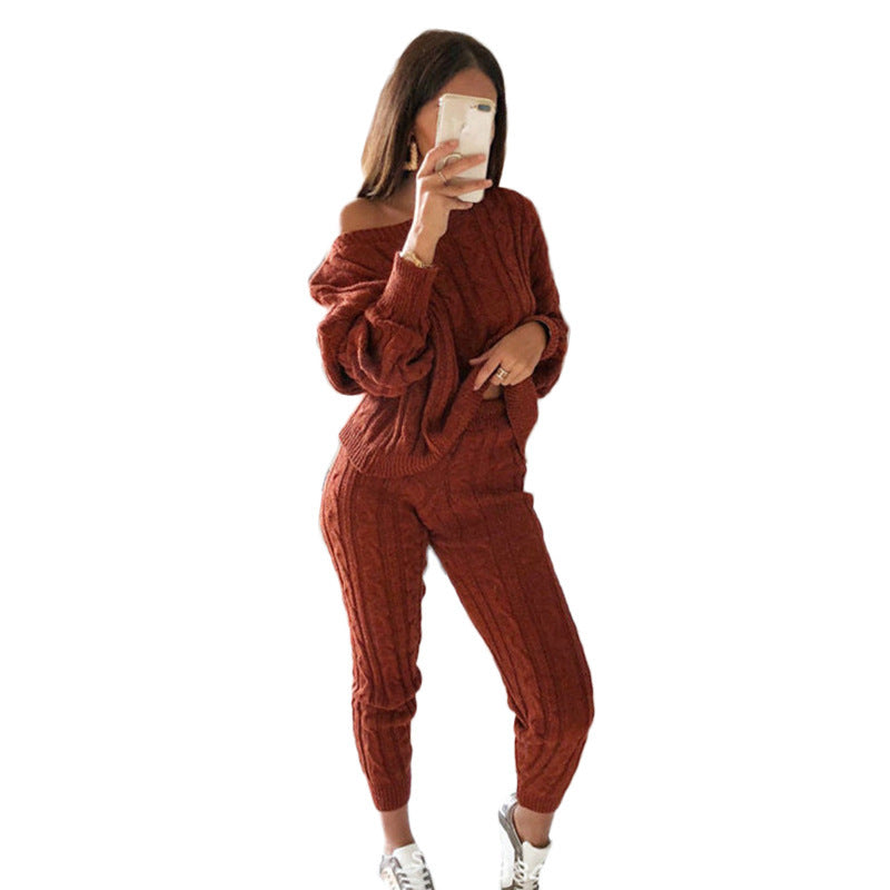 Women's Versatile Trendy Fashion Solid Color Sweaters
