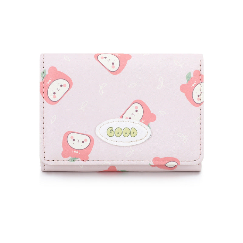 Bear Cute Portable Female Mini Korean Ladies Wallets