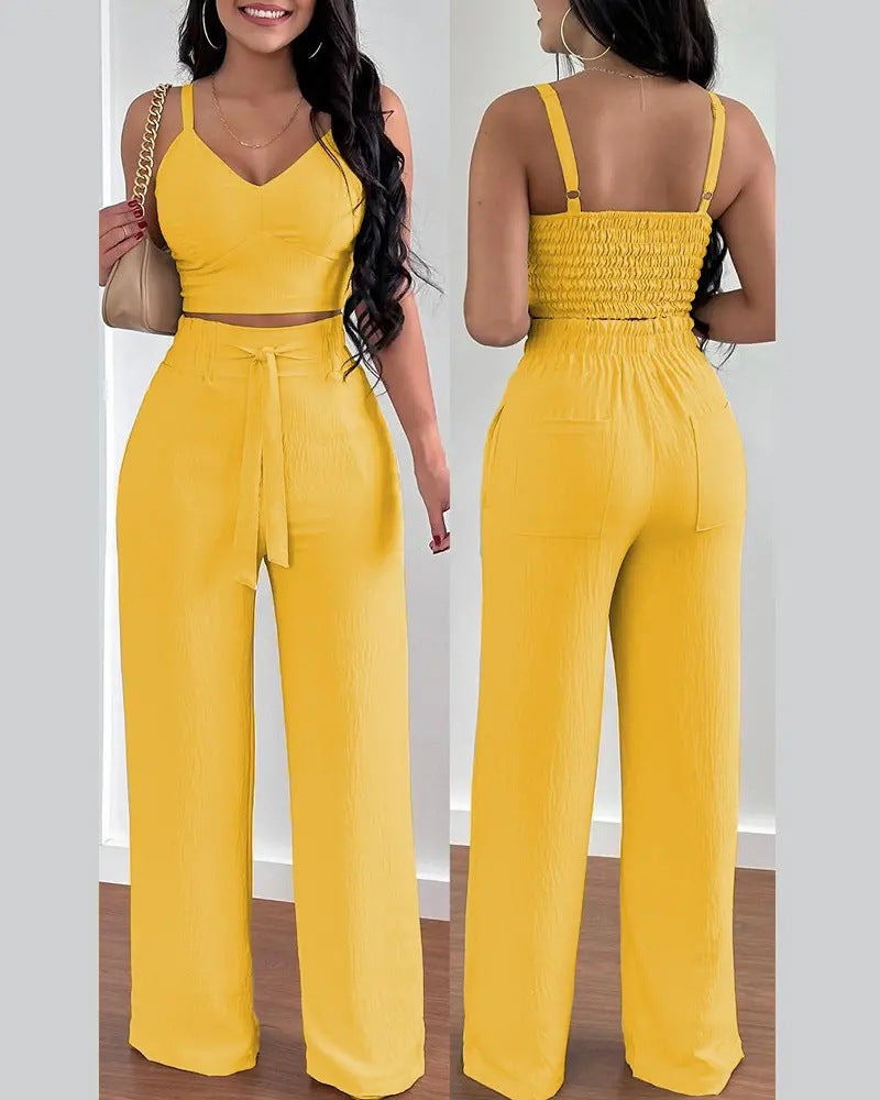 Women's Spring Sweet Style Fresh Polyester Small Fashion Casual Suit