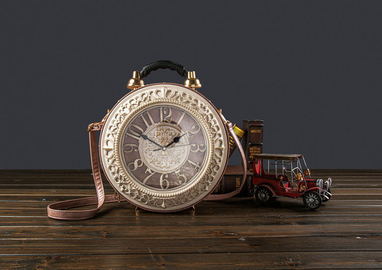 Women's Retro Style Fashionable Creative Unique Watch Handbags