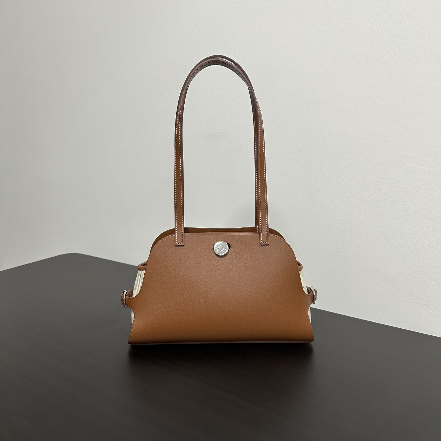 Women's Versatile Large Capacity Genuine Leather Underarm Handbags