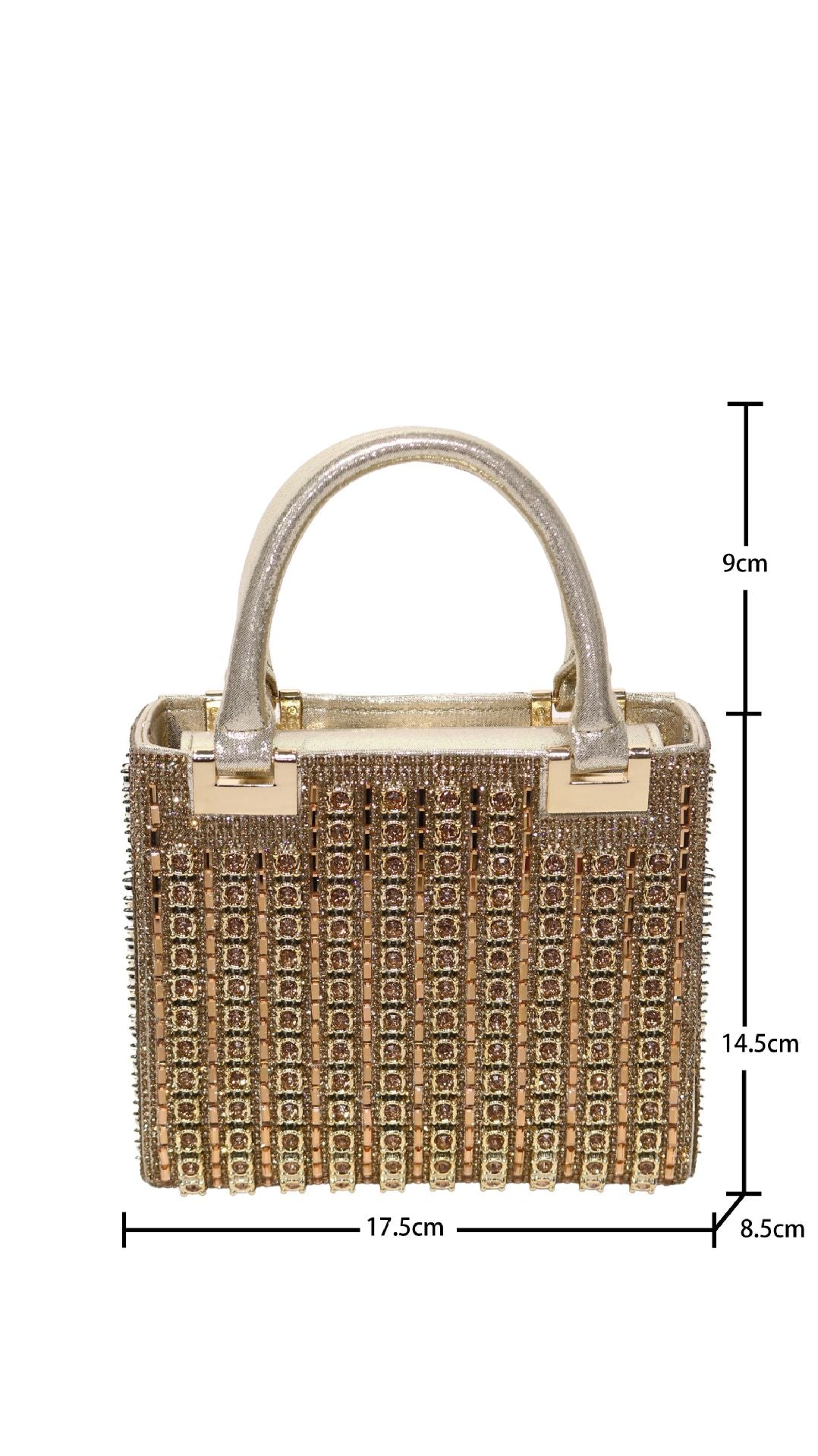 Dinner Refined Rhinestone Chain Simple Fashion Evening Bags