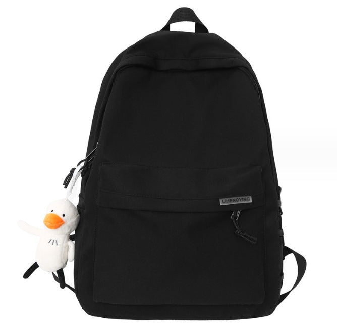 Men's Simplicity Large Capacity Female Junior High Backpacks