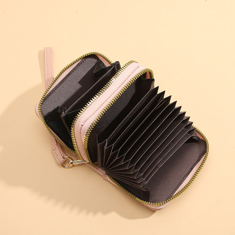 Expanding Multiple Slots Bank Driving License Card Holder