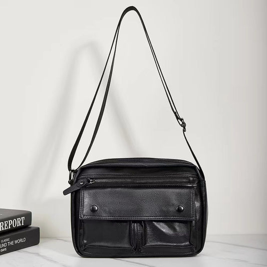 Men's Glamorous Comfortable Durable Compartment Horizontal Men's Messenger Bags