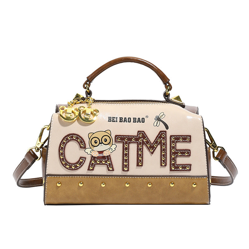 Casual Women's Cartoon Letter Fashion Light Crossbody Bags