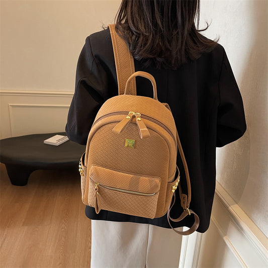 Women's Capacity Korean Style Fashion Trendy Soft Backpacks