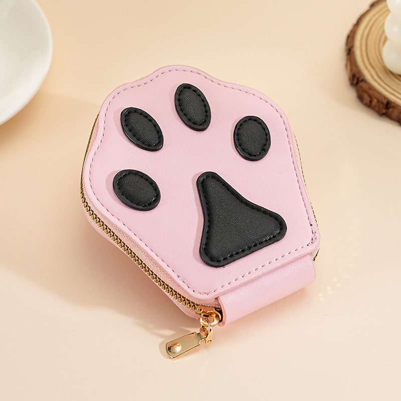 Women's Cat Palm Fashion Cartoon Light Luxury Card Holder