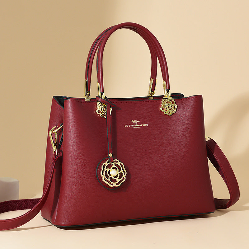 Women's Large Capacity Commuter Style Soft Fabric Handbags