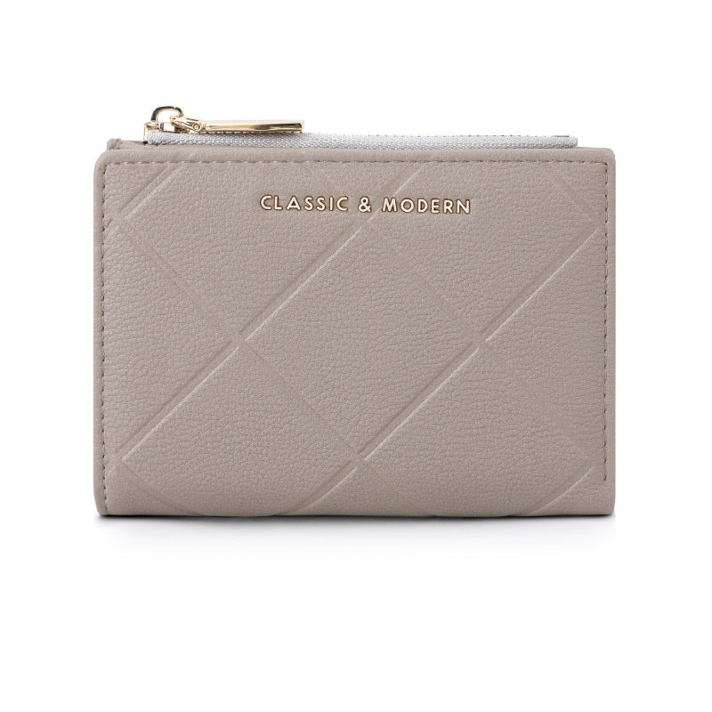 Women's Cash Storage Multiple Slots Printing Ladies Wallets