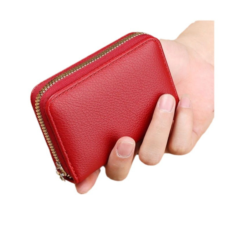 Women's Style Expanding Simple Fashion Personality Solid Card Holder